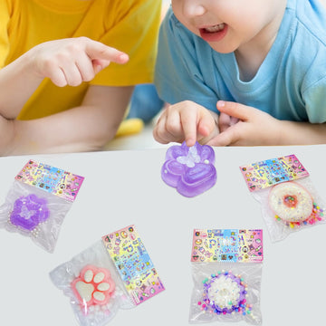 Taba Squishy Cat Paw Squeeze Toys Pinch Cute PVC Fufu Squishy Toys for Anxiety Relief Soft Stress Toys for Relaxation Party Favors Novelty Things mature-themeds Birthdays Cosplay Party