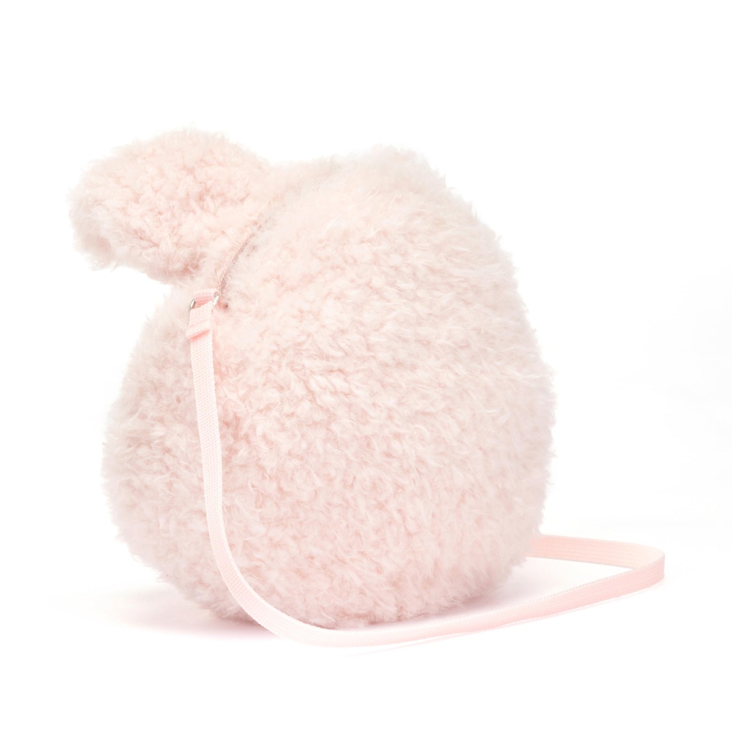Jellycat Little Pig Plush Bag, 7.5 Inches - Crossbody And Shoulder Purse - Fun And Unique Handbag
