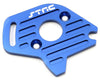 ST Racing Concepts ST6890B Aluminum Heatsink Finned Motor Plate for Slash 4 x 4, Blue
