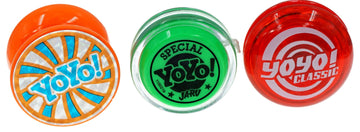 Yoyo Professional Bundle Yo-Yos Set By Ja-Ru (1 Pack Of 3) . Quality Fun Fidget Toys For Kids And Adults Yoyos For Kids Stoking Stuffers Filler Party Favors In Bulk 1991-1