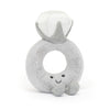 Jellycat Amuseables Diamond Ring Plush Toy - 8" Wedding Ring Stuffed Animal - Perfect Engagement Gift