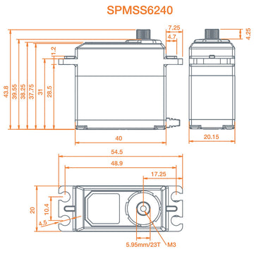Spektrum SS6240 High Speed Digital Servo