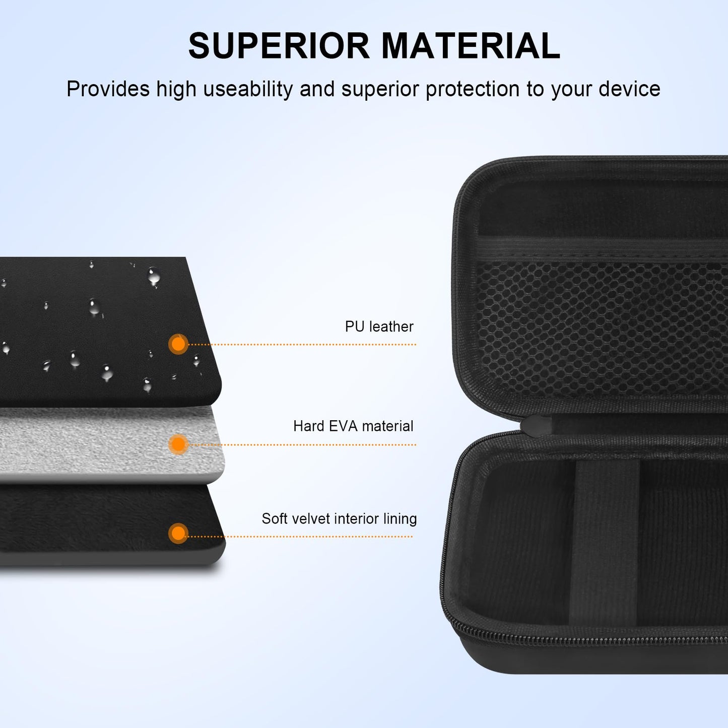 Elonbo Carrying Case Compatible with TaddToy 16 Bit Handheld Game Console for Kids mature-themeds Classic Retro Video Games Travel Storage Cover Bag Portable Electronic Game Player Organizer Holder Black