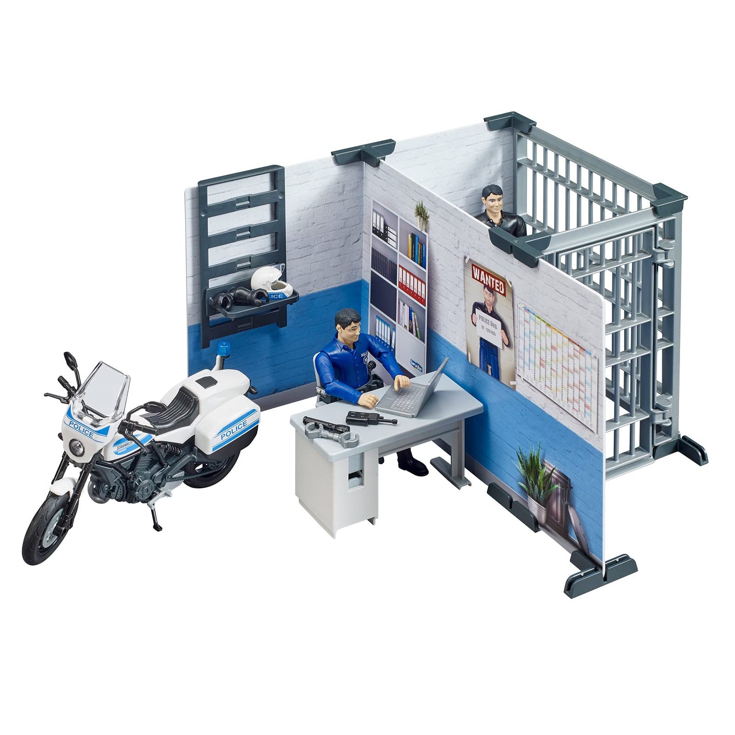 Bworld Set Police Station