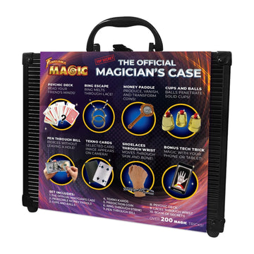 Fantasma Official Magician’S Case – Over 200 Tricks In An Self-Contaned Travel Case,Black, Gold