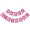 Hot Pink Happy Birthday Banner Birthday Sign For Backdrop Glitter Happy Birthday Decorations For Women Girls Birthday Party Wall Door Garland Bunting Banner Hot Pink Party Supplies