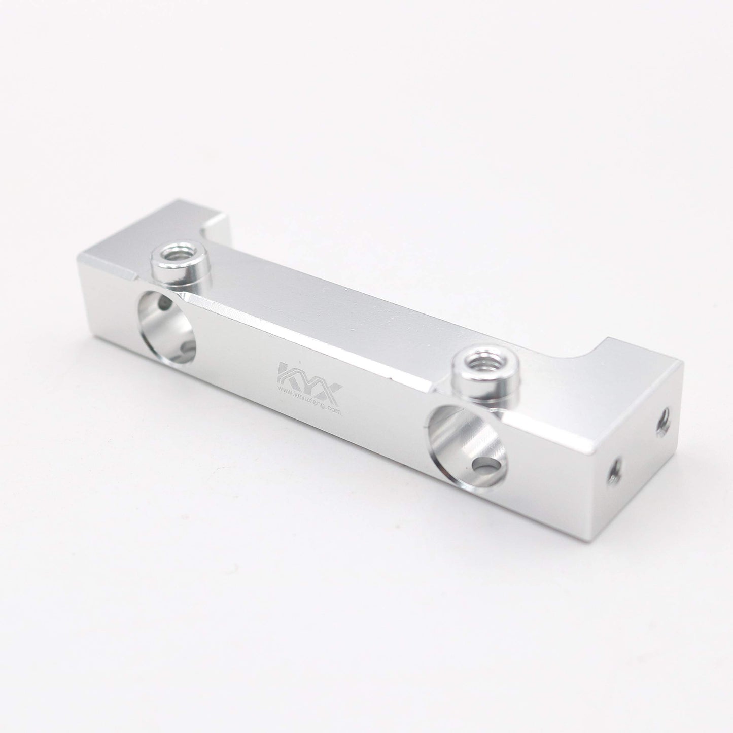 KYX Racing Aluminum Bumper Mounts for Redcat Gen8 (Silver)
