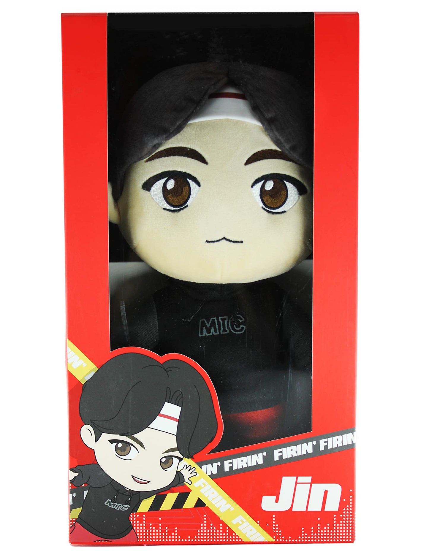Tinytan Bts Mic Drop 11.8'' Plush Doll Jin - Official Licensed Bts Merchandise - Bts Plushies, Bts Merch, Kpop Merch, Bts Kpop (
