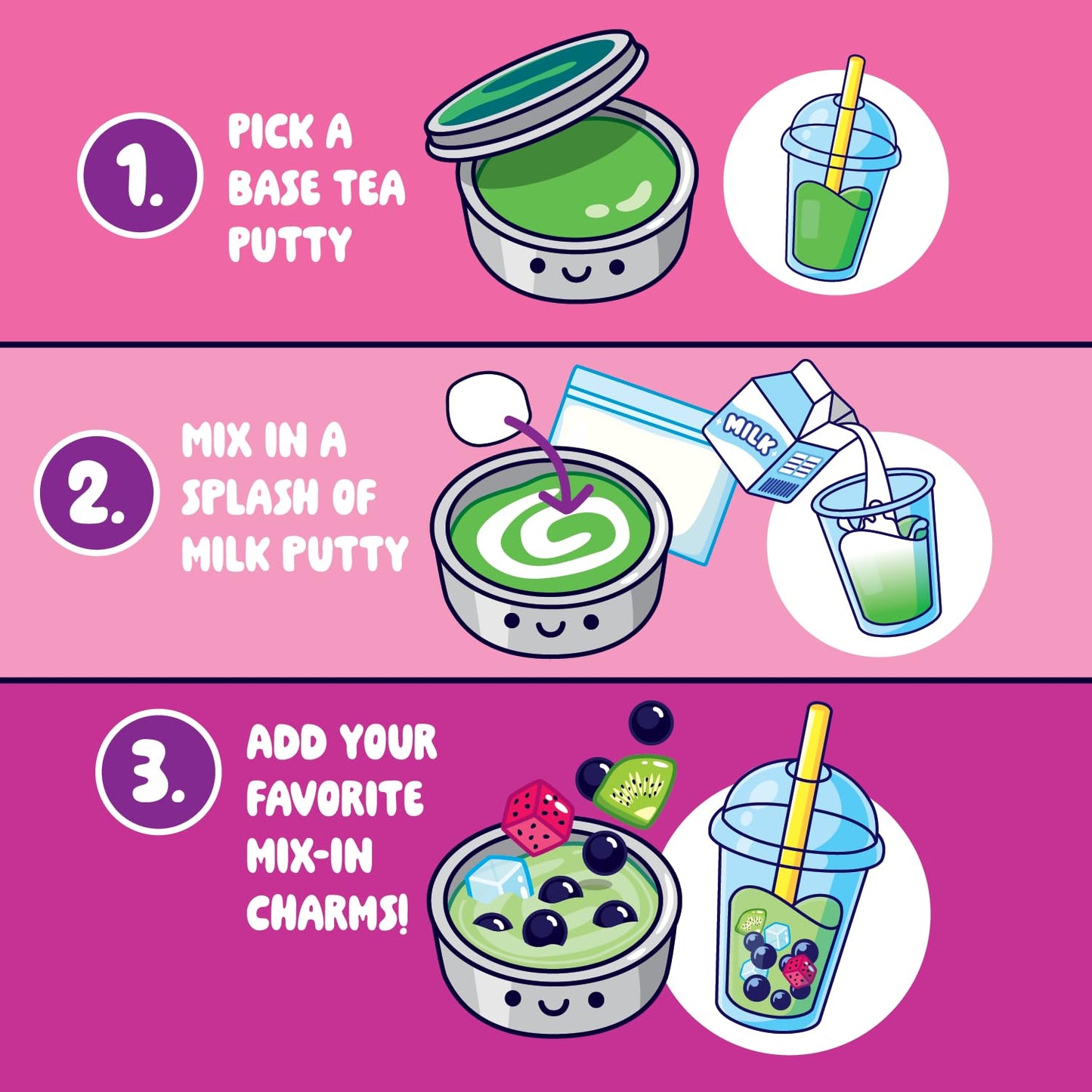 Crazy Aaron'S® Mixed By Me Boba Thinking Putty® Kit
