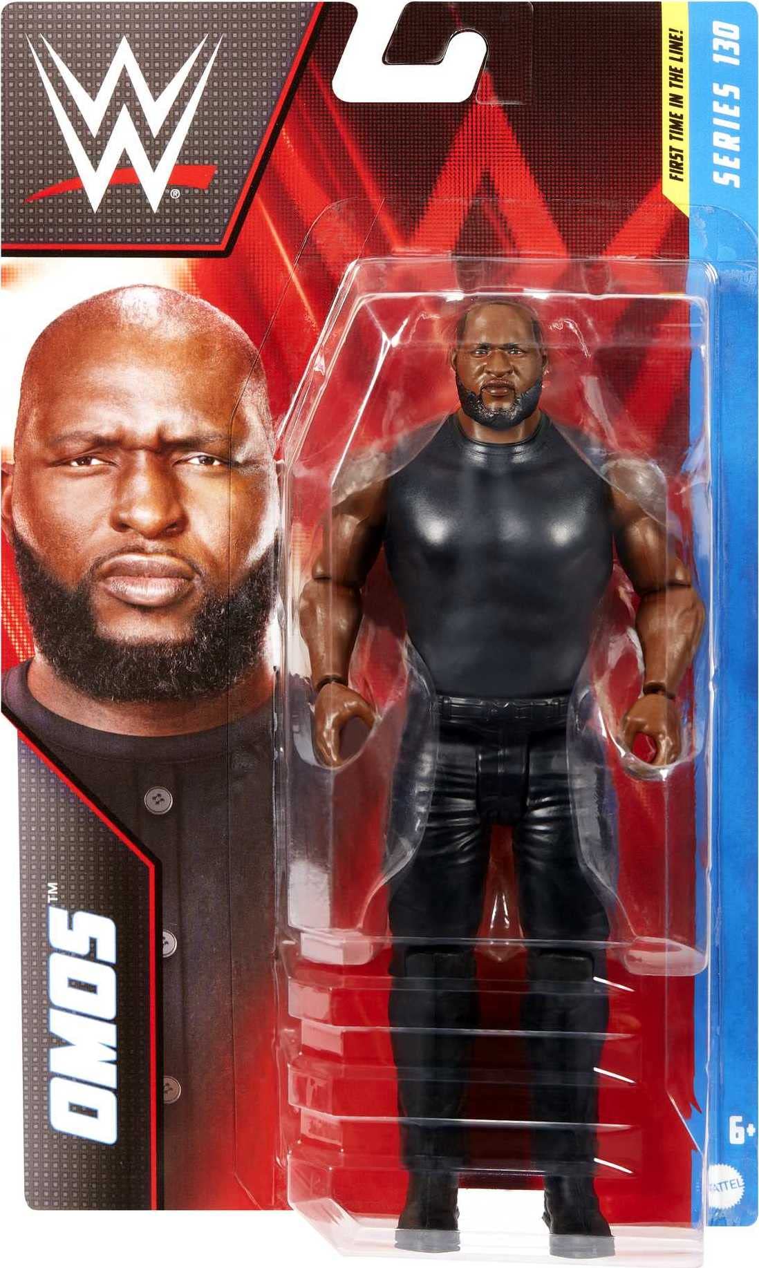 Wwe Basic Omos Action Figure, Posable 6-Inch Collectible For Ages 6 Years Old & Up??