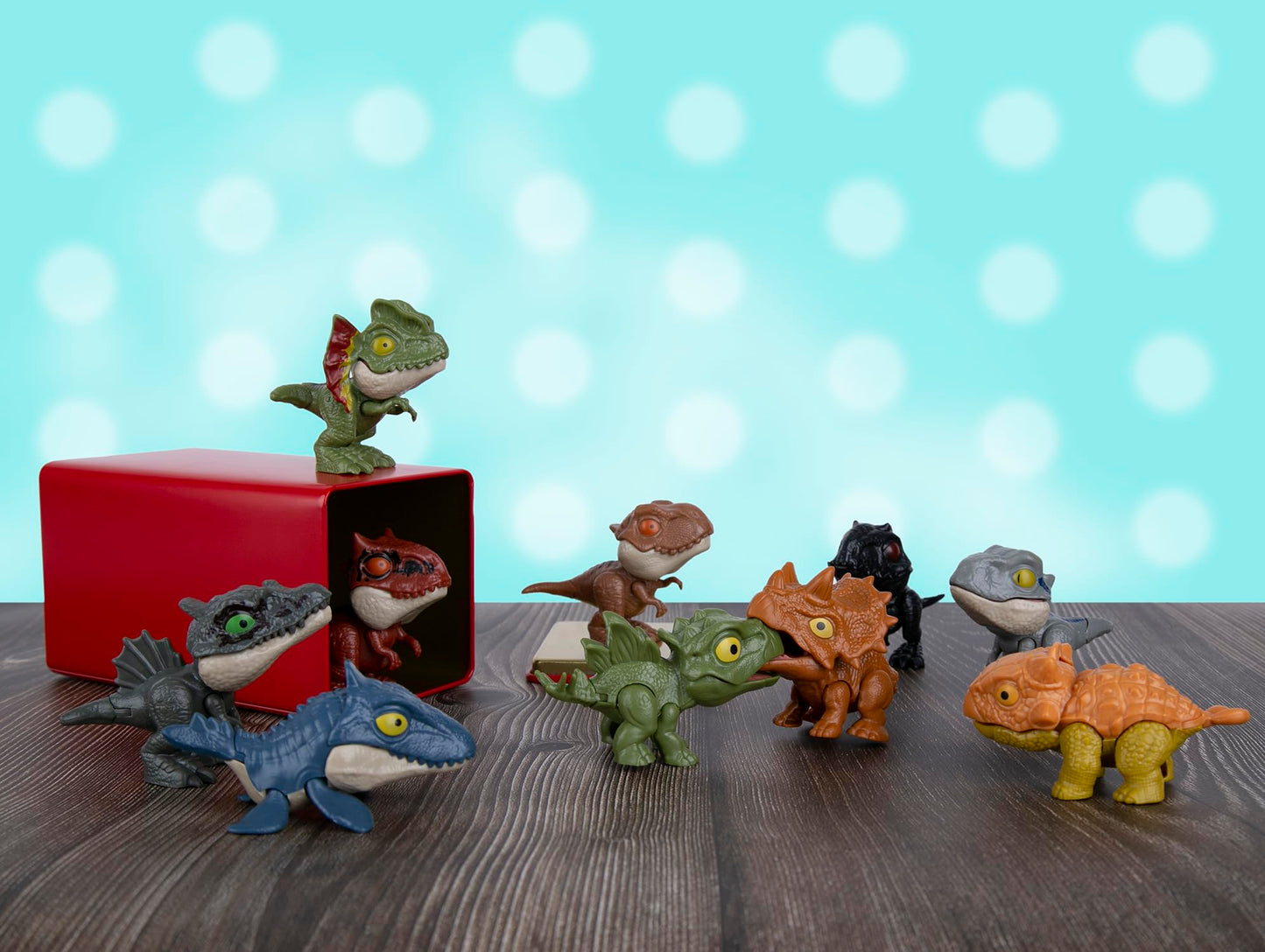 Biting Fingers Dinosaurs Puppets, Jurassic World Dinosaur Toys, Dinosaurs Action Figures Collectibles For 3 4 5 6 7 8 Boys Kids
