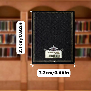 200 PCS Book Miniatures Set, Mini Books for Anxiety Bookshelf, Dollhouse Decor, DIY Crafting, Accessories Mini Miniatures Books