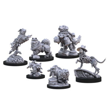 Animal Adventures: Dogs Of The Faraway Sea Roleplaying Miniatures 5E Compatible