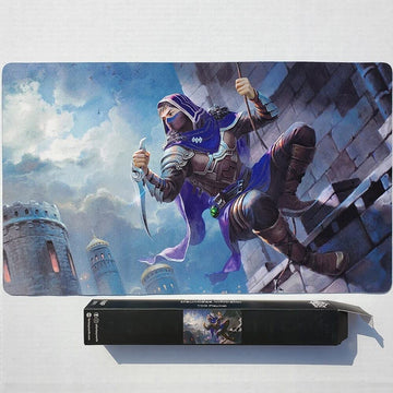 Fantasy North Eldragin Raithe - Dauntless Infiltrator - Tcg Playmat And Mouse Pad - 24 X 14 Inches