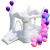Airmyfun White Bounce House For Kids 3-8, Bounce House With Slide, Indoor Outdoor Inflatable Bounce House Playset With Air Blowe