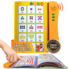 ZeenKind Spanish & English Talking Learning Book, 23 Pages, Small, Paper, Interactive Educational Toy for Kids Ages 2-6