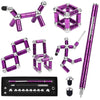 Wqwquu Fidget Pen,Magnetic Pen, Decompression Magnetic Fidget Toy Pen, Magnet Pen Fidget Toy Relieve Pressure Novel Toy Gifts For Kids Or Friends! (Purple)