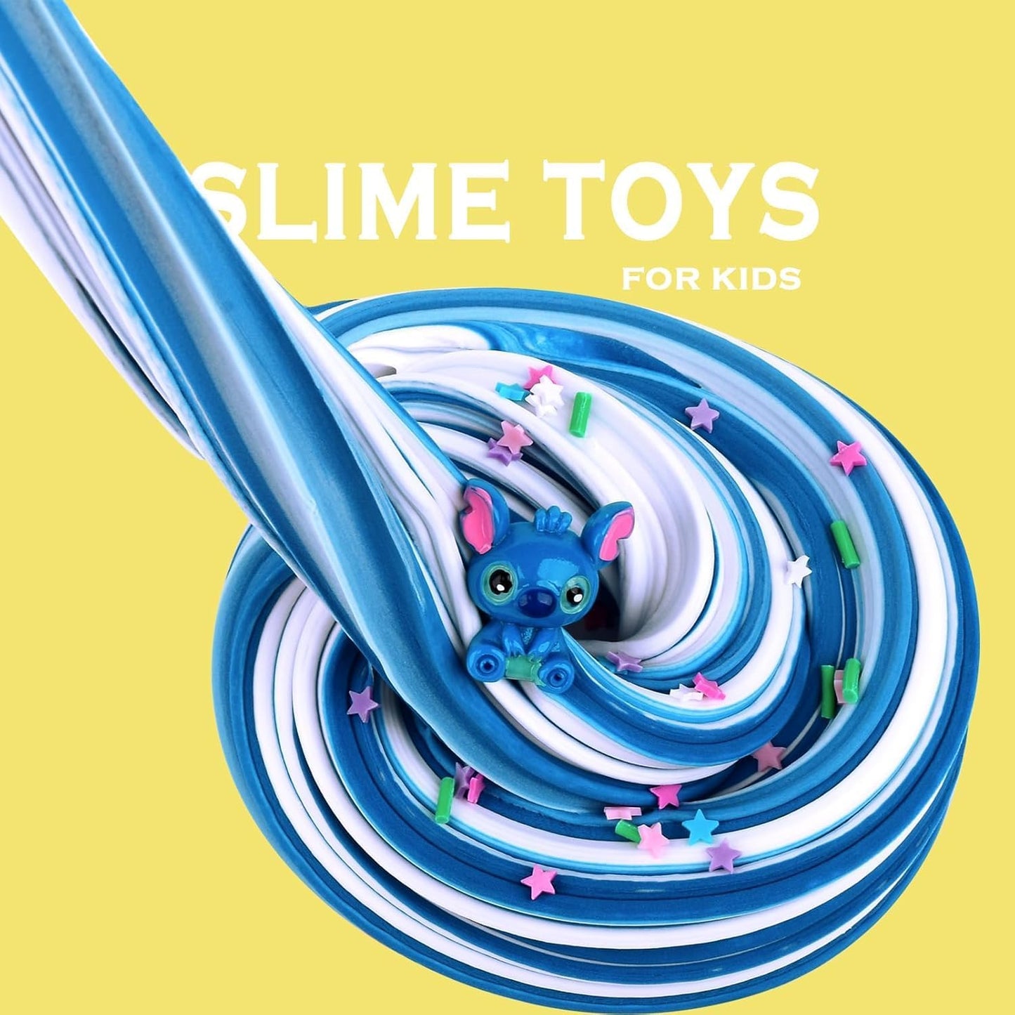 Christmas Blue Slime, Super Soft And Non-Sticky Butter Slime, Diy Slime Kit For Girls Boys, Kids Party Favors Slime Putty Toy