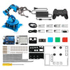Xarm Uno Robotic Arm 6Dof Robot Arm Kit With Secondary Development Compatible With Arduino Ide, Diy Programming Robot Kit Steam Robot Arm With Sensor And Uno R3 Open Source Code & Tutorial