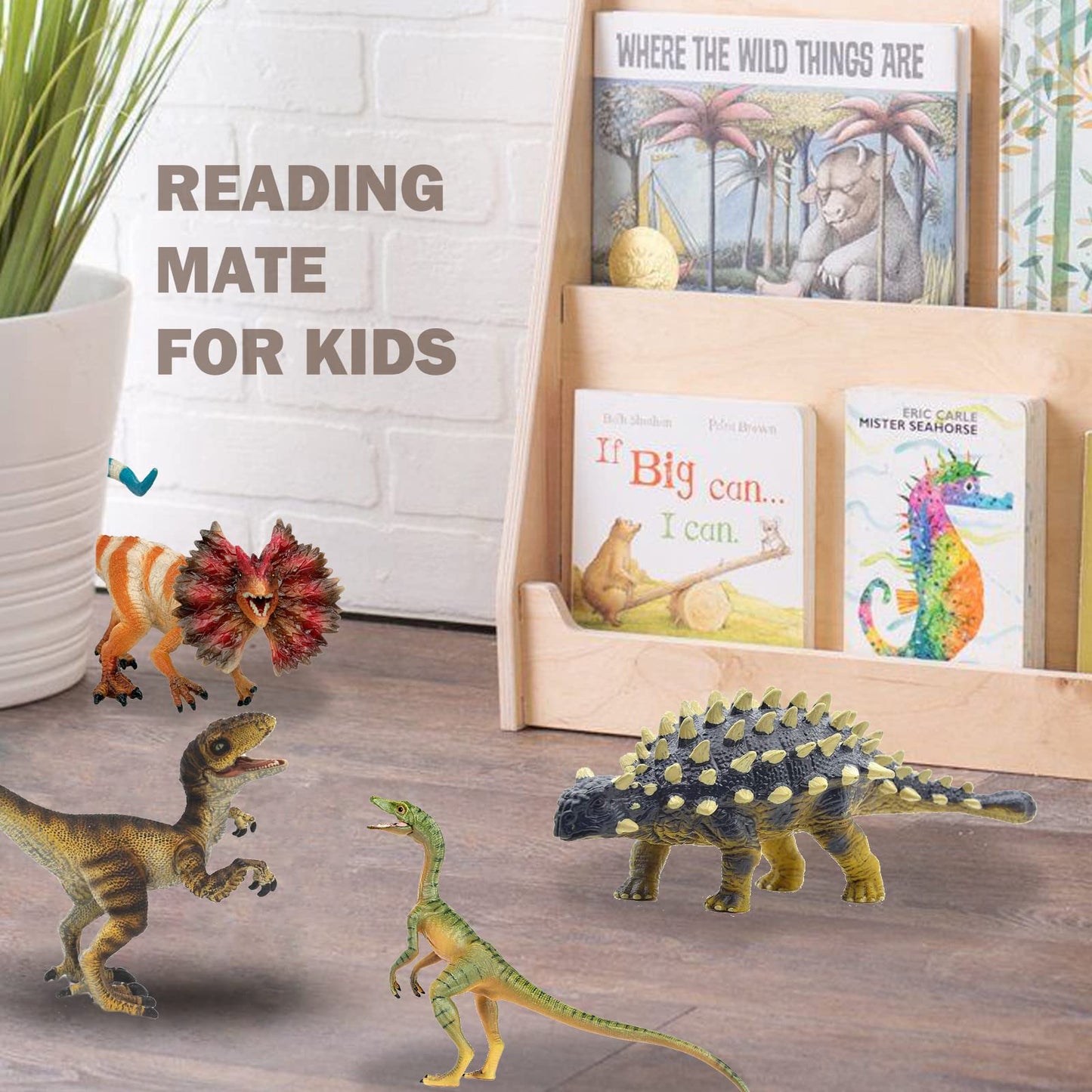 Gemini&Genius 4 Pcs Dinosaur Toys, Ankylosaurus Velociraptor Compsognathus Dilophosaurus Dinosaurs Set, Party Favor, Dinosaur Collector, Party Gifts For Kids 3 Years Old And Up