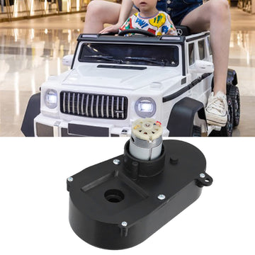 Power Wheels Gearbox, Dc12V Rs380 Steering Wheel Motor Gearbox, Electric Cars Remote Control Car Steering Motor Gear Box, Rc Mot