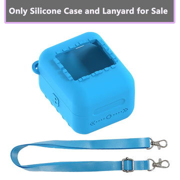 Silicone Case For Bitzee Original Interactive Toy Digital Pet With 15 Animals, Protective Skin Cover For Bitzee Original Virtual Electronic Digital Pet Accessories(Case For Bitzee Orginal) (Blue)