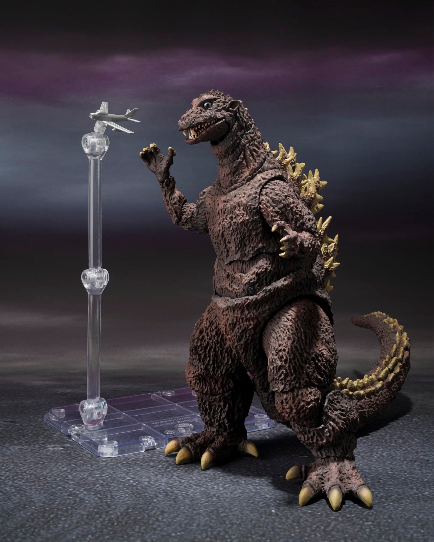 TAMASHII NATIONS S.H.MonsterArts Godzilla Action Figure 1954 70th Anniversary Special Ver. - Polyvinyl Chloride