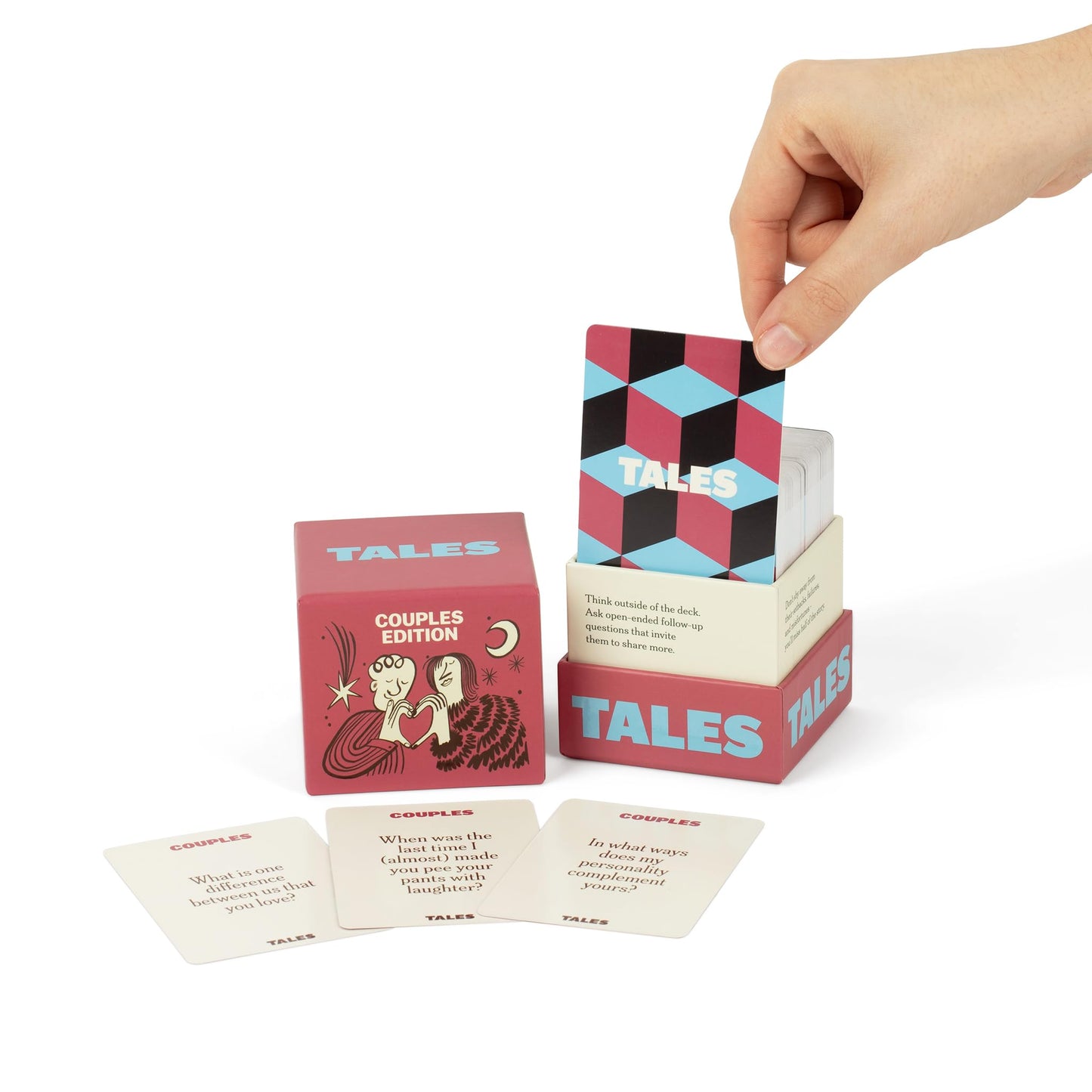Tales Conversation Starter Cards, Couples Edition, Perfect For Couples Games For Adults, Date Night Ideas, Gifts, Anniversaries,
