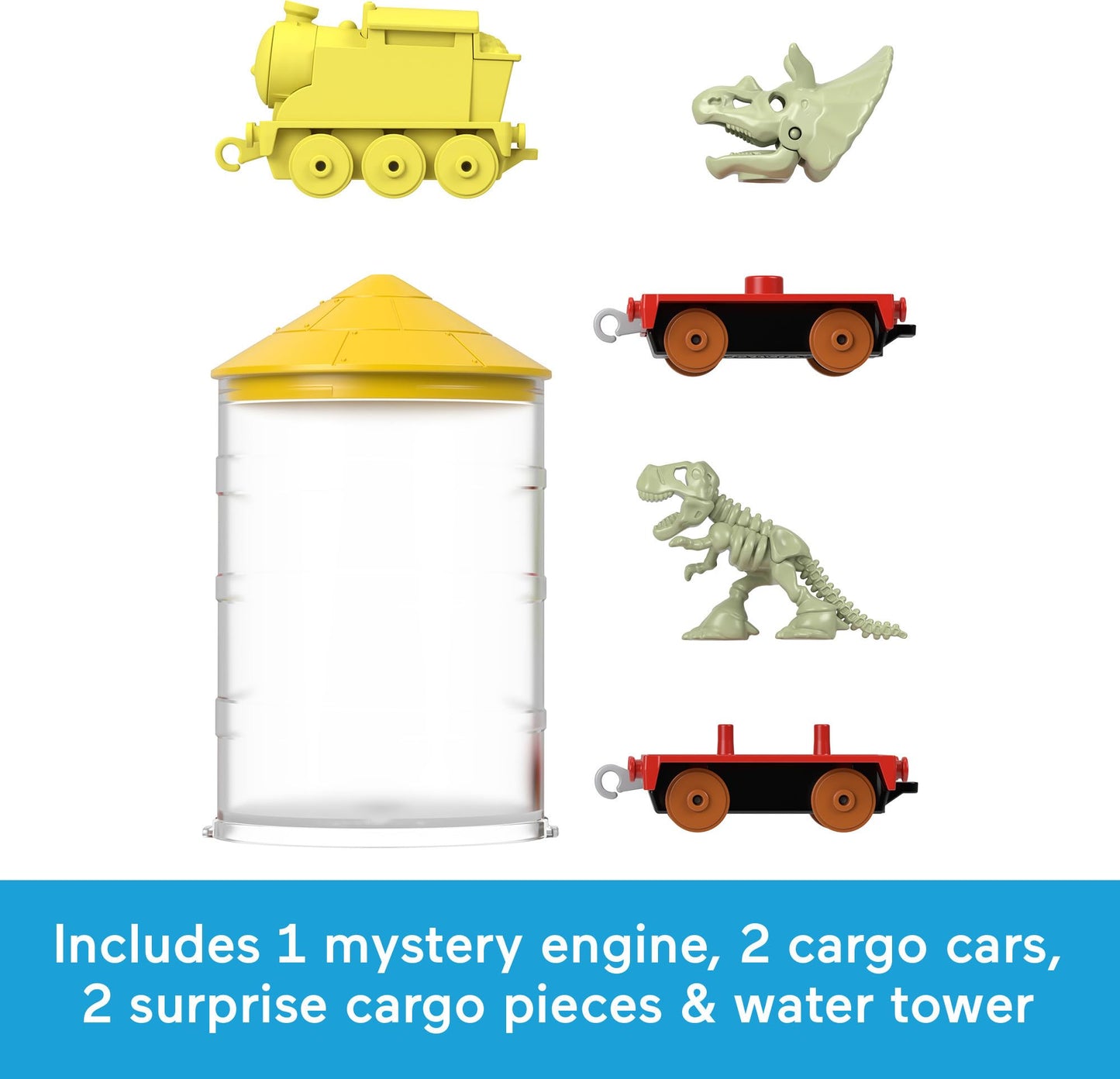 Thomas & Friends Mystery Toy Trains Collection, Color Reveal Engines With Color-Changing Action & Cargo For Kids Ages 3+ Years, Each Sold Separately