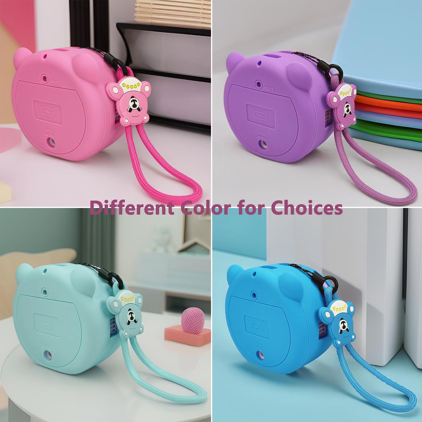 XEGIMOR Silicone Cover Case for Punirunes Interactive Digital Toy Squishy Characters Pet, Screen Protector for Punirunes Virtual