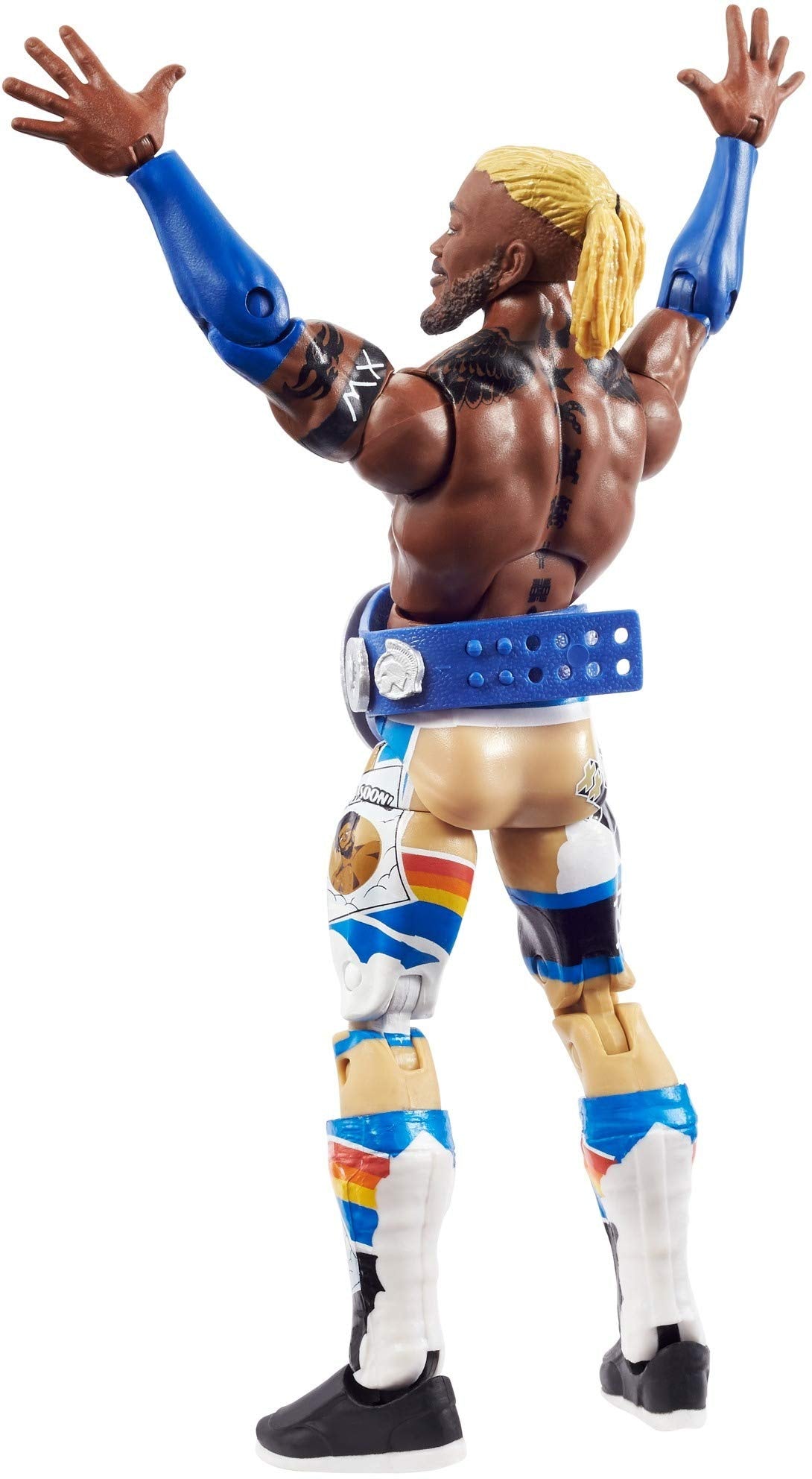 Wwe Top Picks Elite Kofi Kingston Action Figure With Universal Championship6 In Posable Collectible Gift For Wwe Fans Ages 8 Yea