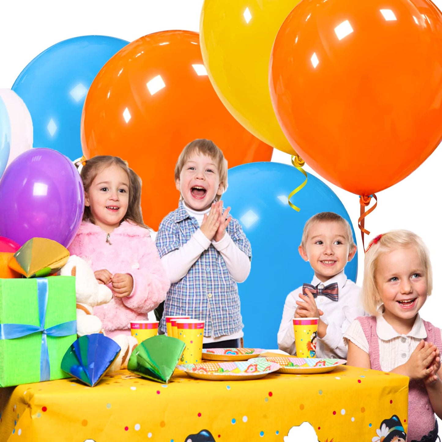 18 Inch Yellow Balloons 12 Pack Large Latex Party Balloons Round Helium Balloon For Wedding Birthday Party Baby Shower Engagemen
