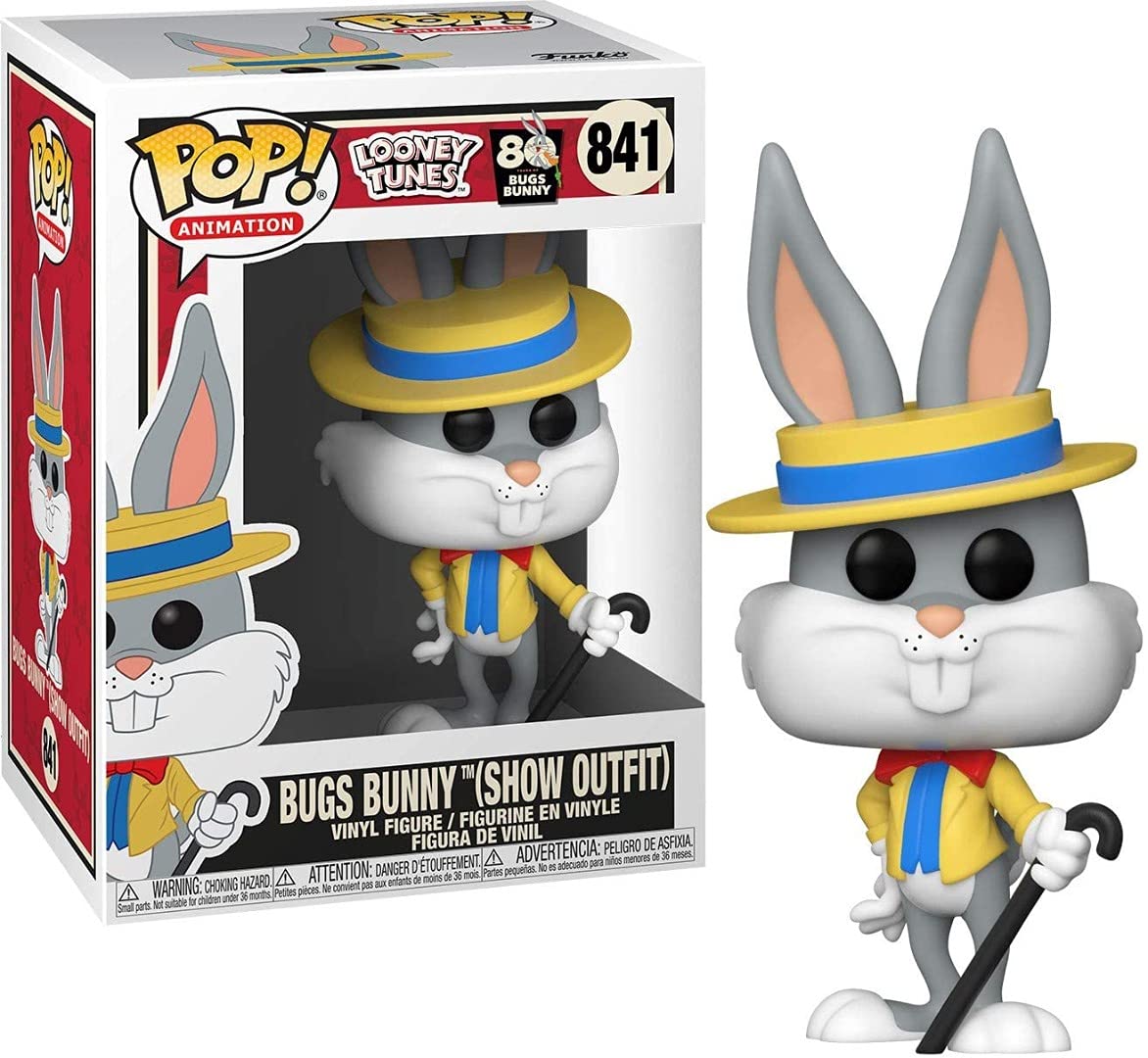Funko Pop! Animation: Bugs 80Th - Bugs In Show Outfit, Multicolor