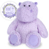 SuzziPals Hippo Plush Heating Pad - Warmable & Coolable Purple Stuffed Animal for Stress Relief, Cute Gift for Kids & Women