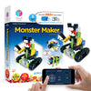 Circuit Cubes Monster Maker Kit – Remote Control Robotics Kit - Stem Learning Toy For Kids Age 8 And Up