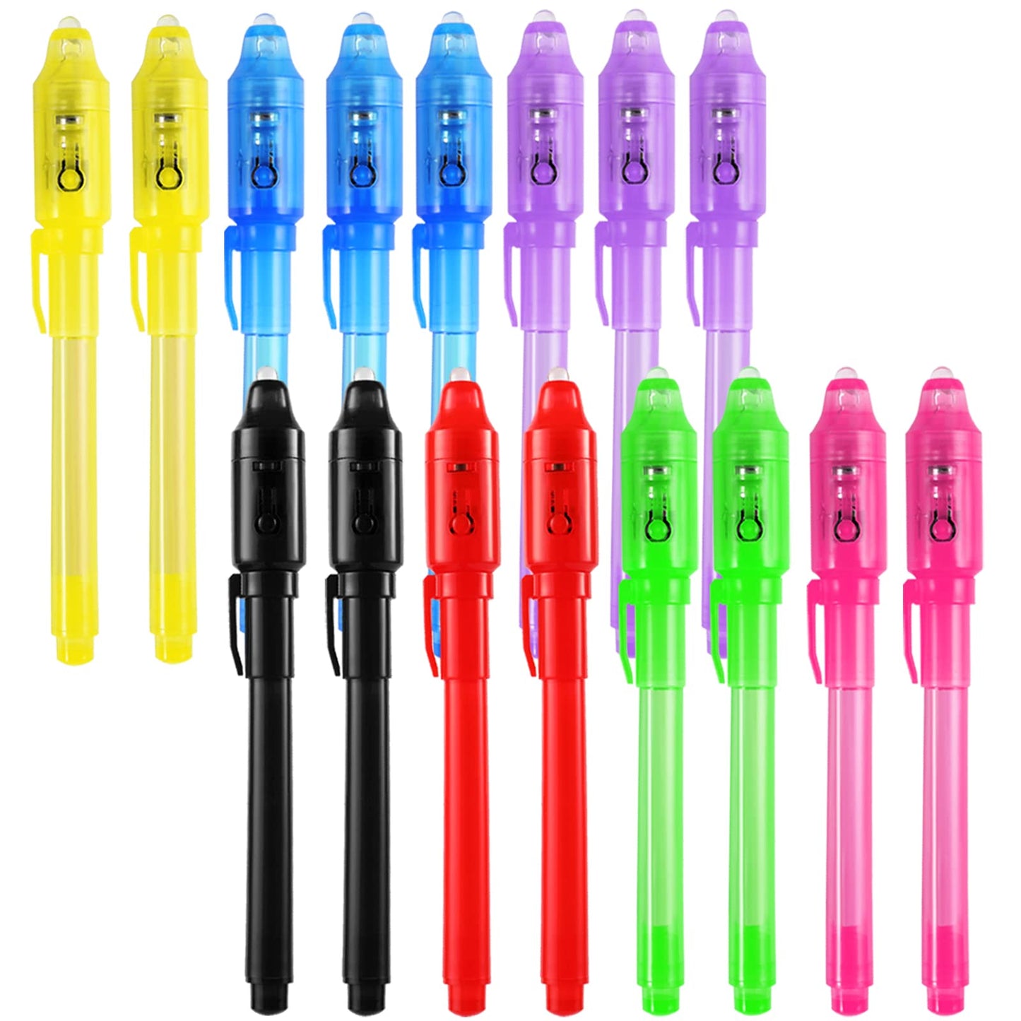 West Story 16Pcs Invisible Ink Spy Pen Magic Pens For Kids Magic Party Favors, Invisible Ink Pen For Writing Secret Message, Spy Party, Kids Party Favors