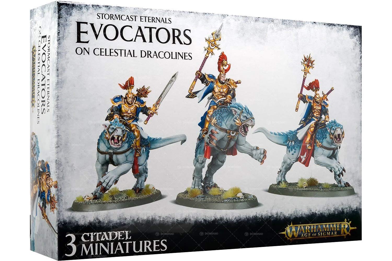 Games Workshop - Age of Sigmar: Stormcast Eternals Evocators On Celestial Dracolines