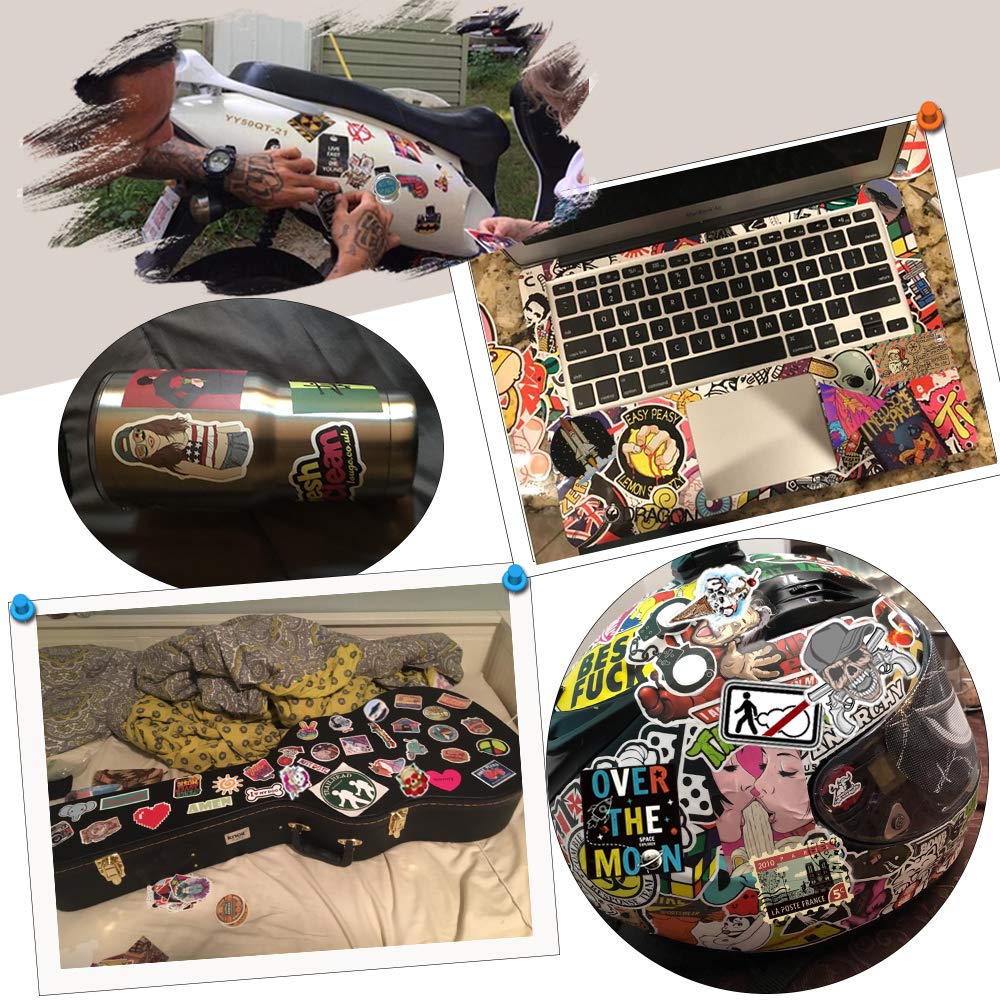 Waterproof Vinyl Stickers For Laptop Scrapbook Software Decals (50 Pcs Program Style)