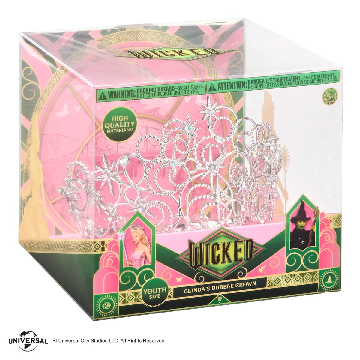 Wicked Glinda's Bubble Crown by The Noble Collection - Enchanting Wizard of Oz Costume Accessory for Fans and Collectors