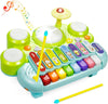 Marstone Musical Toys For Toddlers 1-3, Baby Piano Keyboard For 1 Year Old Girls Boys Toys, Xylophone Toddlers Drum Set Music To