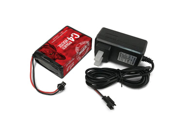Icotec C4 Lithium Battery Pack - 14.8V, 3700mAh, 40 Hours Per Charge, Model ICO40400