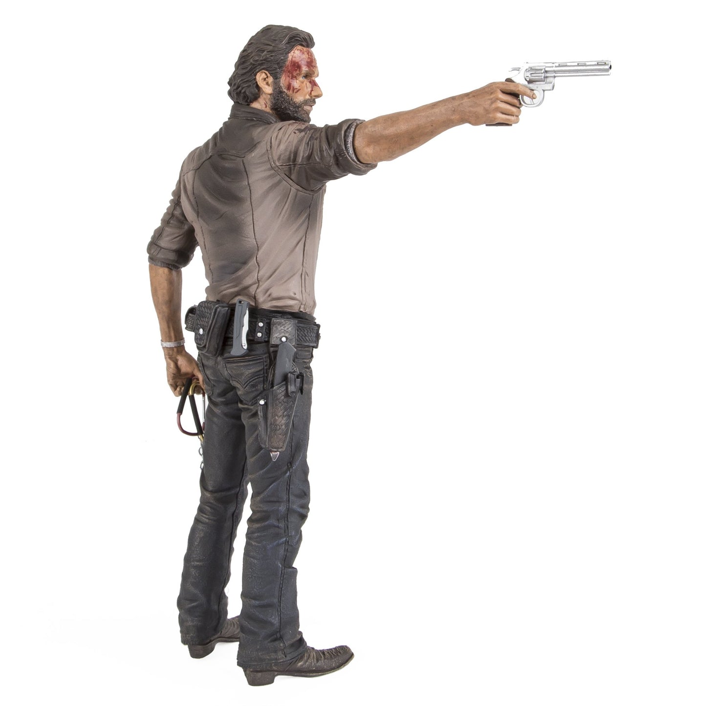 Mcfarlane Toys The Walking Dead Tv 10' Rick Grimes Vigilante Edition Deluxe Figure