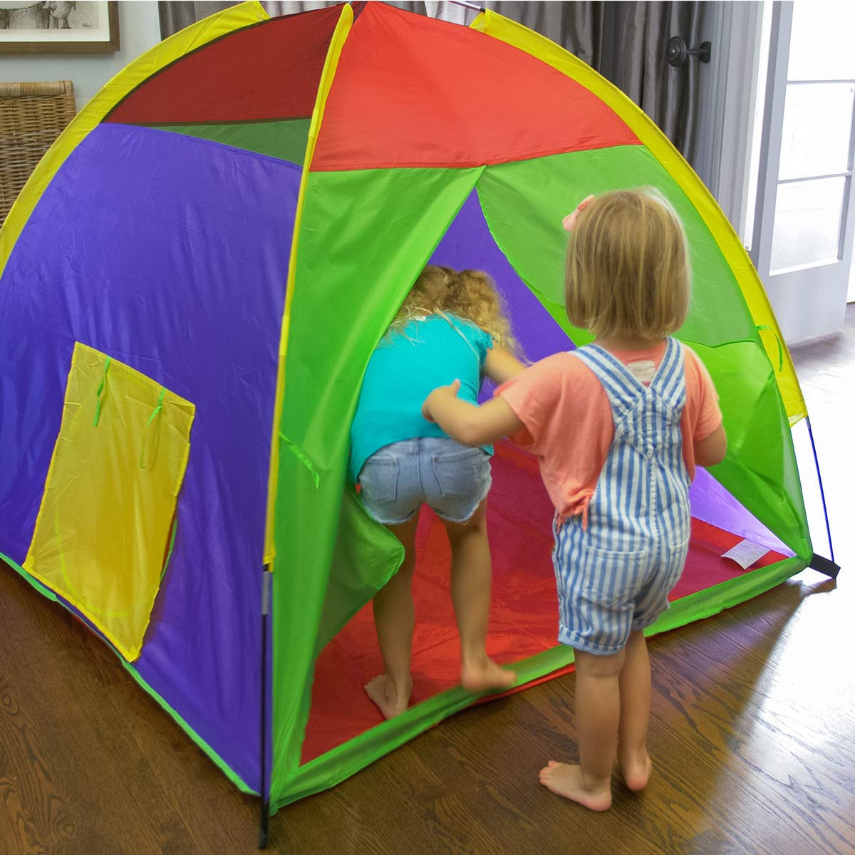 Alvantor Kids Tents Indoor Children Play Tents For Toddler Tents For Kids Pop Up Tent Boys Girls Toys Indoor Outdoor Play Houses Giant Party 58”X58'X47'