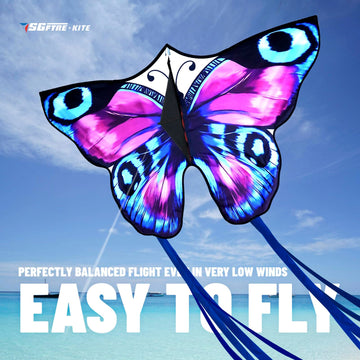 Sgftre Colorful Butterfly Kites Easy To Fly Toys