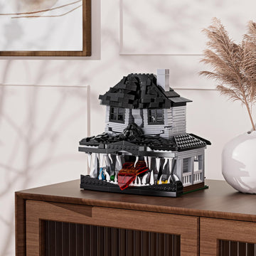 Millionspring Monster House Building Block Set, 750 PCS, ABS, Compatible with Lego, Horror Theme, Ideal Gift for 12+ Kids & Adults