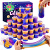 Valentine'S Day Slime 88 Pack Galaxy Slime Kit, Slime Party Favors For Kids, Non Sticky, Soft Sludge Toy Mini Clear Slime Bulk F