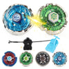 GOIJRER Bey Battling Set Spinninning Top Burst cutting edge Toy Combat Battling Game Set X Spinning X-Launchers Greats Birthday Gift for Boys 2 Spinning Tops(BX-03+BX-04
