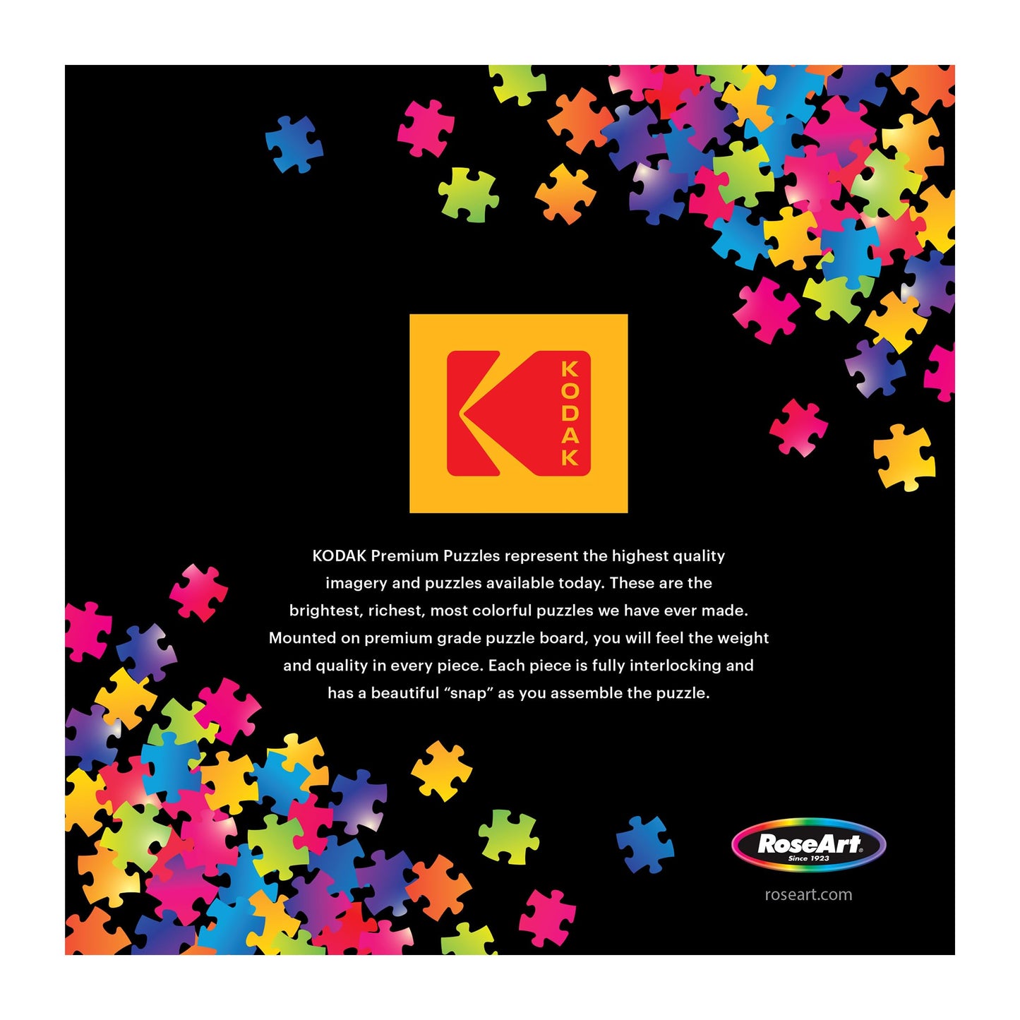 RoseArt 1000 Piece Jigsaw Puzzle - Kodak Premium Red Trucks Farm Market, Multi, Cardboard, 19.25" x 26.63", Model 8700ZZDS