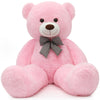 MorisMos Giant Teddy Bear - 47 Inch Purple Plush Toy for Kids & Girlfriend, Perfect for Christmas, Valentine's Day & Birthdays