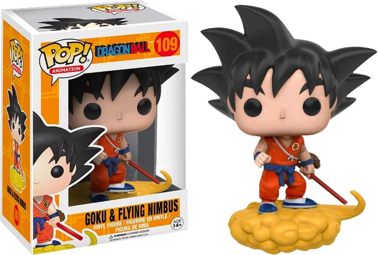 Funko Pop Animation Dragonball Orange Suit Goku and Flying Nimbus limited availability Vinyl Figure